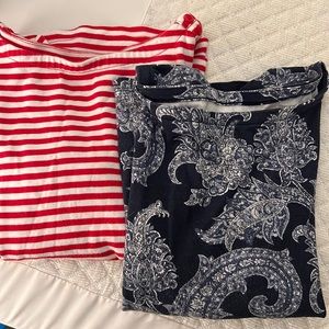 Bundle. Charter clubs 3/4 sleeve boatneck top